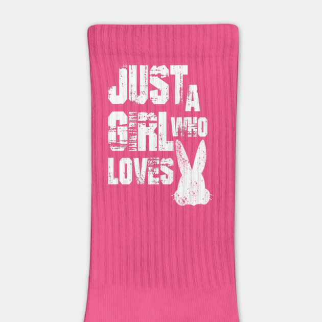 Just a Girl Who Loves Bunnies by Db Printed