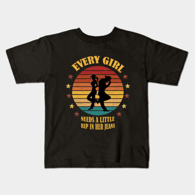 Every Girl Needs a Little Kids T-Shirt by Db Printed