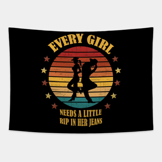 Every Girl Needs a Little Tapestry by Db Printed