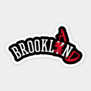 BROOKL̶Y̶AND Sticker