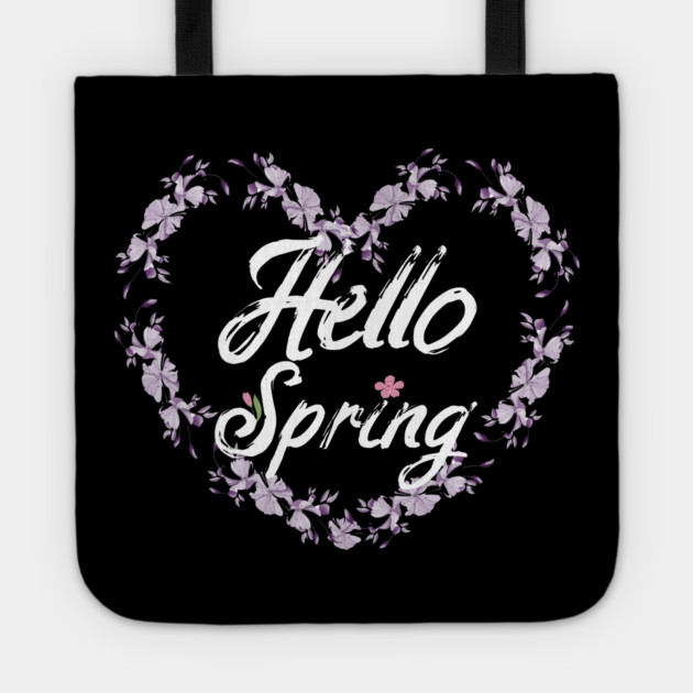 Hello Spring Tote by Db Printed