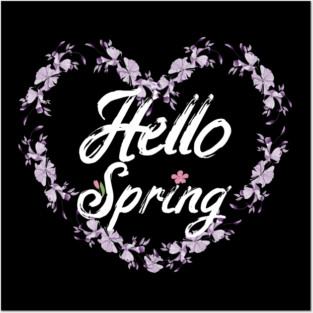 Hello Spring Posters and Art