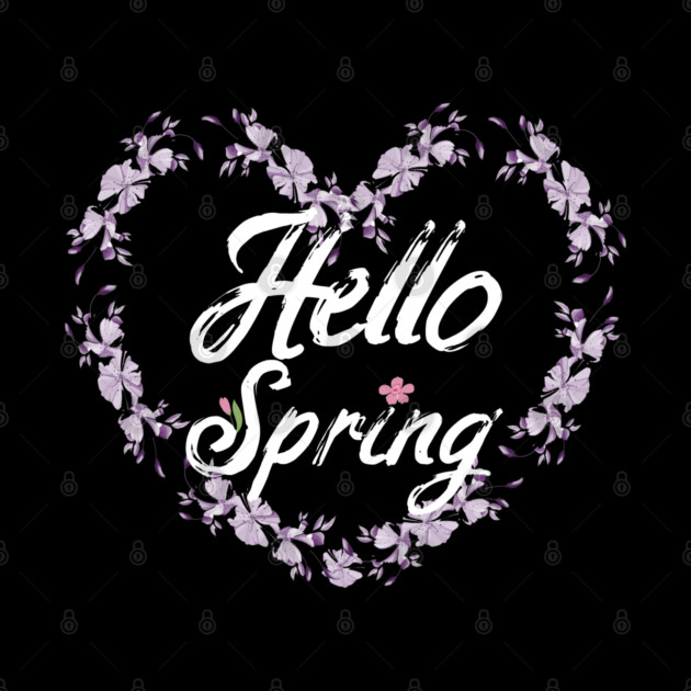 Hello Spring by Db Printed