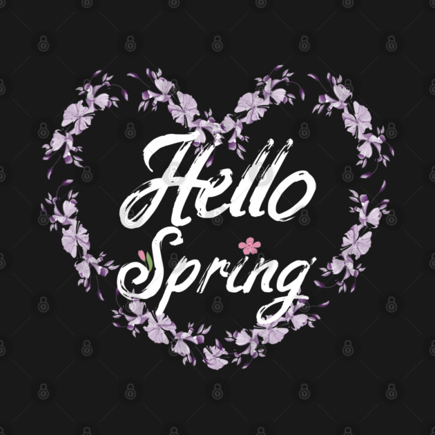 Hello Spring by Db Printed