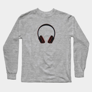 Headphones Long Sleeve T-Shirt