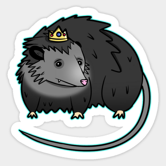 AWESOME OPOSSUM Sticker by roxiqt