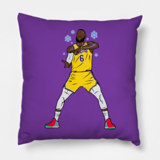 LeBron James Ice In My Veins Pillow