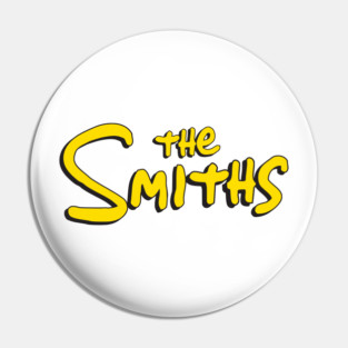 The Smiths Funny Type Style Pin