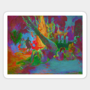 Paul Gauguin Upa Sticker
