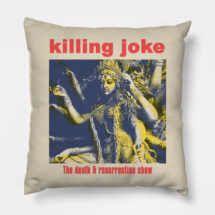 vintage retro killing joke Pillow