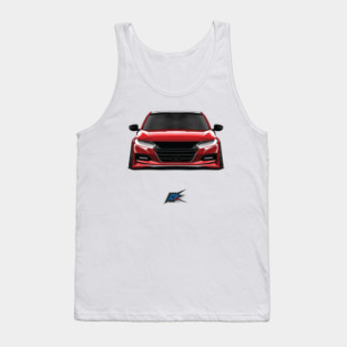 honda accord red Tank Top
