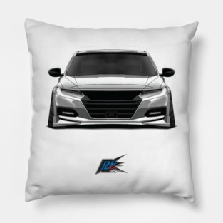 honda accord white Pillow