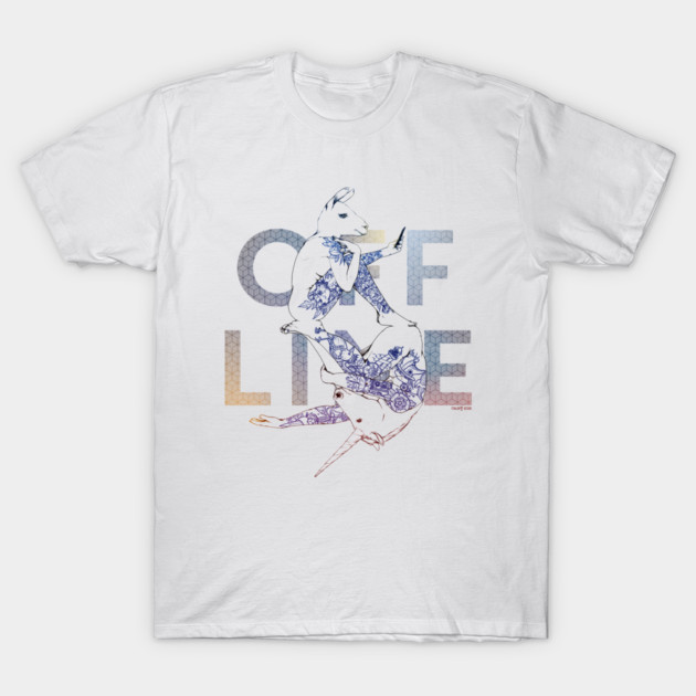 OFFLINE T-Shirt by itoalon