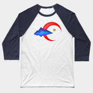 Pacman Invasion Baseball T-Shirt