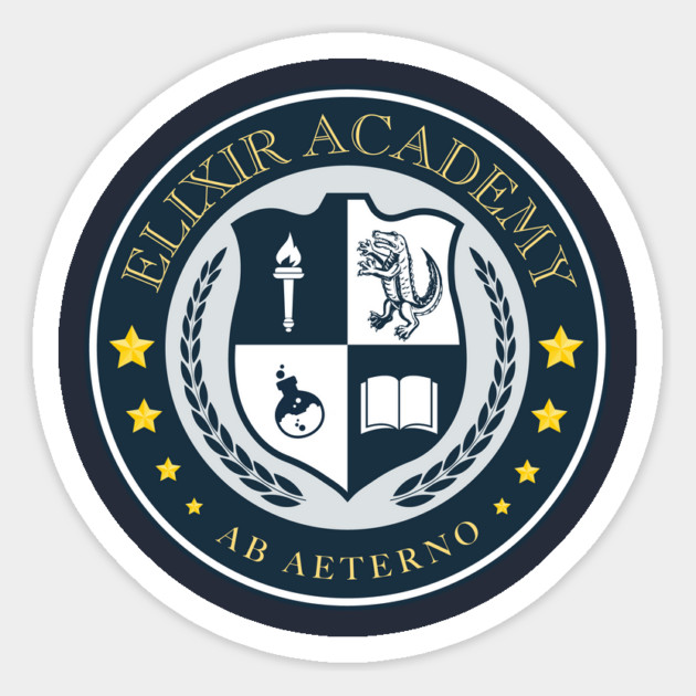 Elixir Academy Seal Magnet by GZM Podcasts