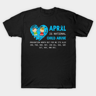 April Child Abuse Prevention Month T-Shirt