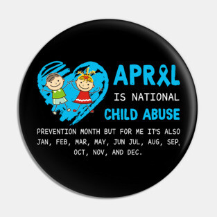 April Child Abuse Prevention Month Pin