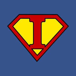 Superhero Symbol Letter I