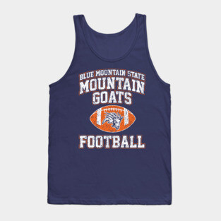 Blue Mountain State Mountain Goats Football Tank Top