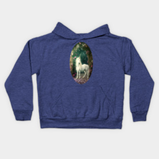 Unicorn on the Patio Kids Hoodie