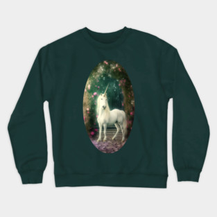 Unicorn on the Patio Crewneck Sweatshirt
