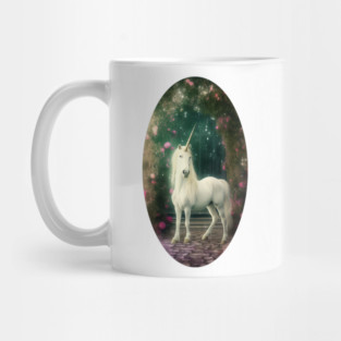 Unicorn on the Patio Mug