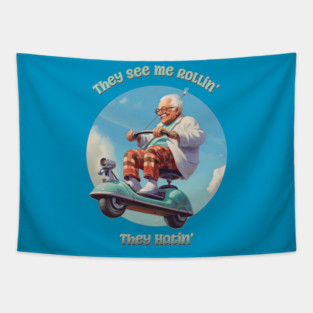 They See Me Rollin', They Hatin' - Flying Geezer Tapestry
