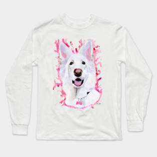 White Swiss Shepherd Long Sleeve T-Shirt