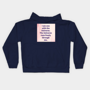 One with the Universe Kids Hoodie