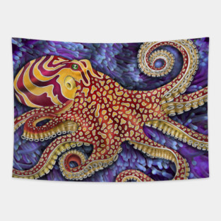 Octopus Tapestry