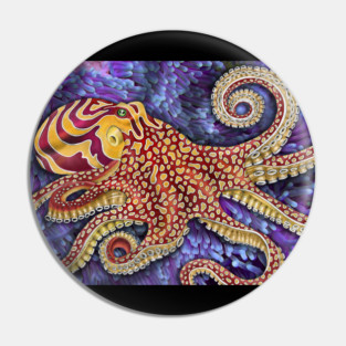 Octopus Pin