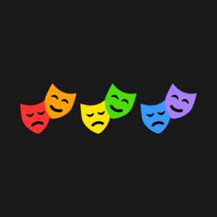 Theatre Pride Masks T-Shirt