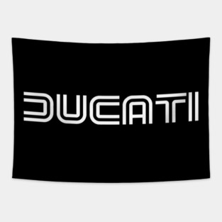 ducati old logo Tapestry