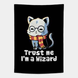 Trust me I'm a wizard Tapestry