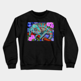 Panther Chameleon Crewneck Sweatshirt
