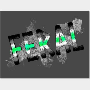 Feral Pride - Agender Posters and Art