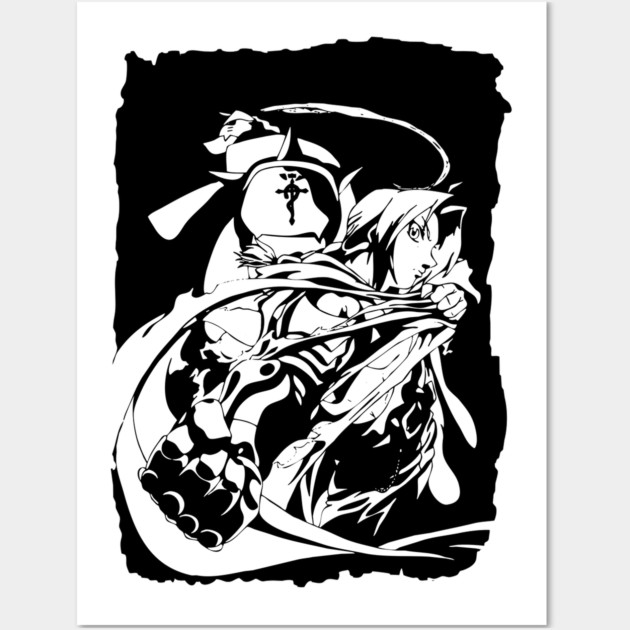 Edward and Aplhonse Elric FullMetal Alchemist Full Metal