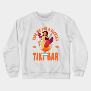 tiki bar Crewneck Sweatshirt