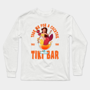 tiki bar Long Sleeve T-Shirt