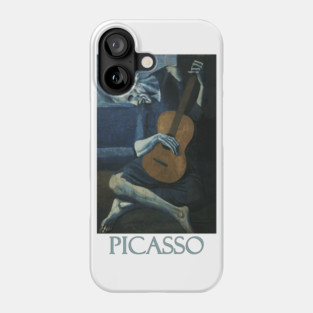 The Blind Guitarist (1904-05) by Pablo Picasso Phone Case