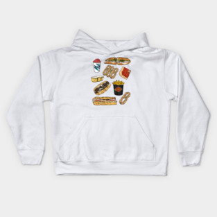 Philly Foods Kids Hoodie