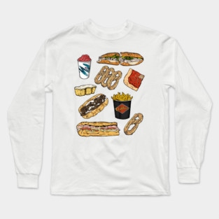 Philly Foods Long Sleeve T-Shirt
