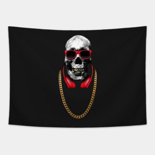 Hip Hop Pirate Tapestry