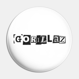 Gorillaz Pin