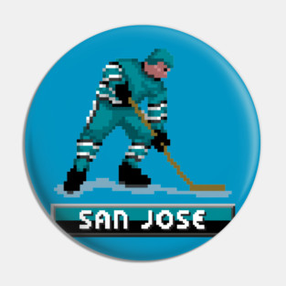 San Jose Hockey Pin