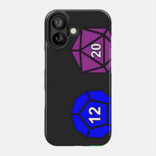 Gay Pride Polyhedrals Phone Case