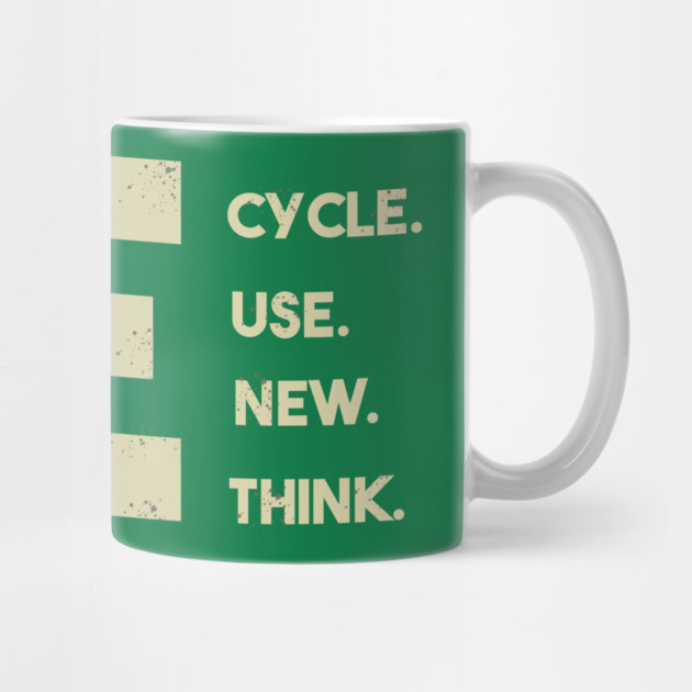 Recycle reuse renew rethink by Db Printed