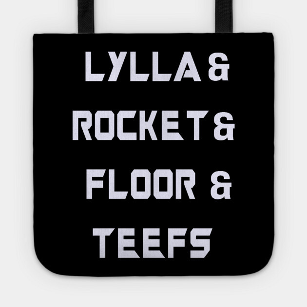 Lylla & Rocket & Floor & Teefs Tote by Jim and Them