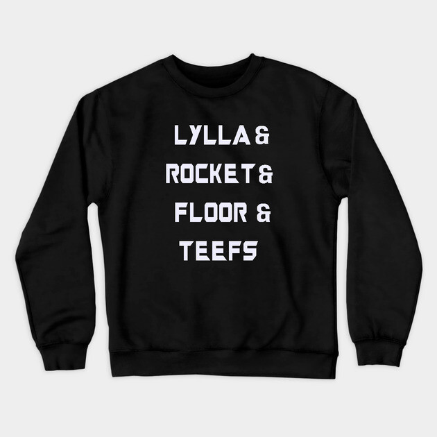 Lylla & Rocket & Floor & Teefs Crewneck Sweatshirt by Jim and Them