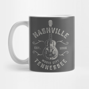Nashville Music City USA Vintage Mug